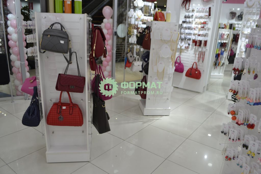 Производство торгового оборудования для магазина бижутерии 